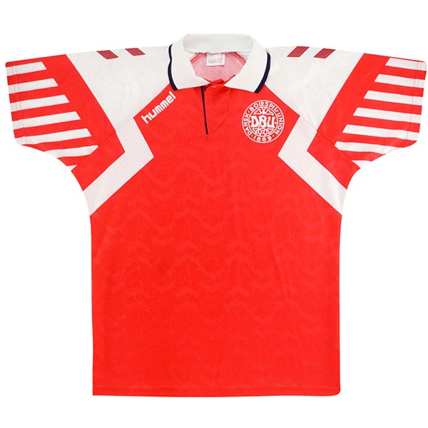 Tailandia Camiseta Dinamarca 1ª Kit Retro 1992 Rojo